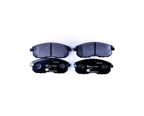 Brake Pad Set, disc brake 8DB 355 013-991 Hella