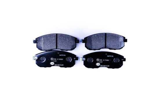 Brake Pad Set, disc brake 8DB 355 013-991 Hella