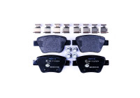 Brake Pad Set, disc brake 8DB 355 014-021 Hella