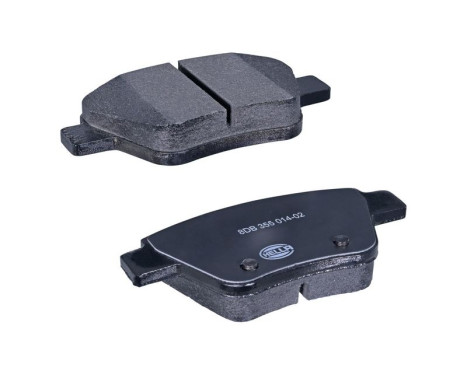 Brake Pad Set, disc brake 8DB 355 014-021 Hella, Image 2