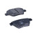 Brake Pad Set, disc brake 8DB 355 014-021 Hella, Thumbnail 2