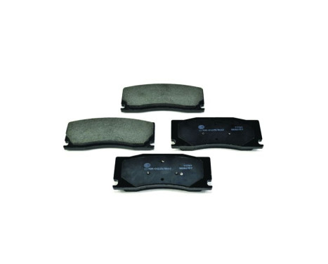 Brake Pad Set, disc brake 8DB 355 014-091 Hella