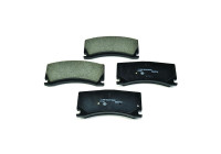 Brake Pad Set, disc brake 8DB 355 014-101 Hella