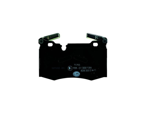 Brake Pad Set, disc brake 8DB 355 014-111 Hella, Image 2