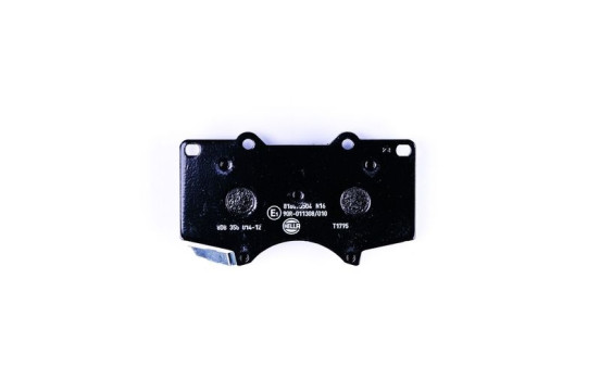 Brake Pad Set, disc brake 8DB 355 014-121 Hella, Image 2