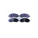 Brake Pad Set, disc brake 8DB 355 014-131 Hella
