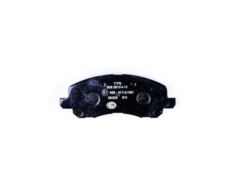 Brake Pad Set, disc brake 8DB 355 014-131 Hella, Image 2