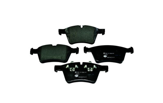 Brake Pad Set, disc brake 8DB 355 014-191 Hella