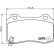 Brake Pad Set, disc brake 8DB 355 014-211 Hella, Thumbnail 4