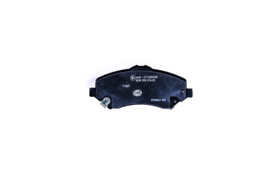 Brake Pad Set, disc brake 8DB 355 014-231 Hella, Image 2