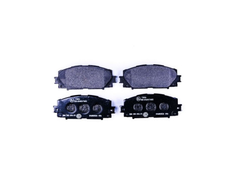 Brake Pad Set, disc brake 8DB 355 014-311 Hella