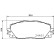 Brake Pad Set, disc brake 8DB 355 014-311 Hella, Thumbnail 4