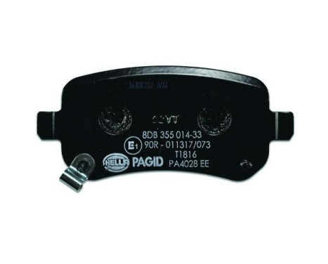 Brake Pad Set, disc brake 8DB 355 014-331 Hella Pagid GmbH, Image 2