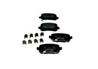 Brake Pad Set, disc brake 8DB 355 014-331 Hella
