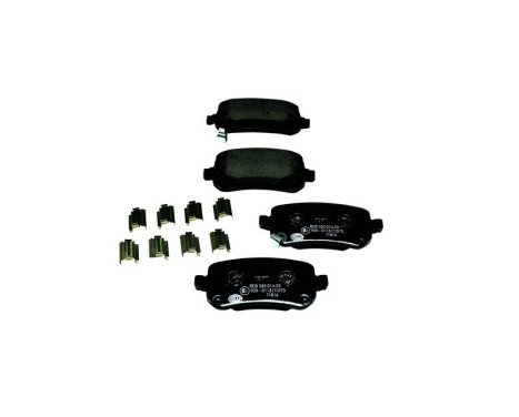 Brake Pad Set, disc brake 8DB 355 014-331 Hella