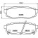 Brake Pad Set, disc brake 8DB 355 014-341 Hella, Thumbnail 4