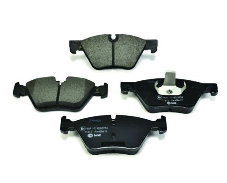 Brake Pad Set, disc brake 8DB 355 014-351 Hella Pagid GmbH, Image 2