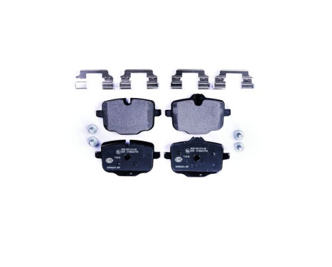 Brake Pad Set, disc brake 8DB 355 014-361 Hella