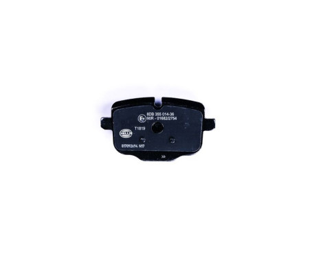 Brake Pad Set, disc brake 8DB 355 014-361 Hella, Image 2