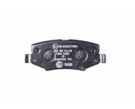Brake Pad Set, disc brake 8DB 355 014-381 Hella Pagid GmbH, Image 3