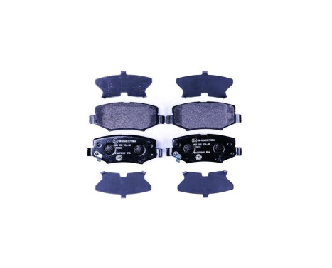 Brake Pad Set, disc brake 8DB 355 014-381 Hella