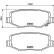 Brake Pad Set, disc brake 8DB 355 014-381 Hella, Thumbnail 4