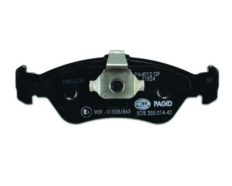Brake Pad Set, disc brake 8DB 355 014-401 Hella Pagid GmbH, Image 3