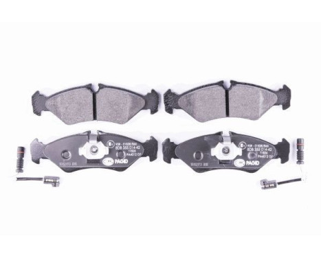 Brake Pad Set, disc brake 8DB 355 014-421 Hella Pagid GmbH, Image 2