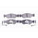 Brake Pad Set, disc brake 8DB 355 014-421 Hella Pagid GmbH, Thumbnail 2