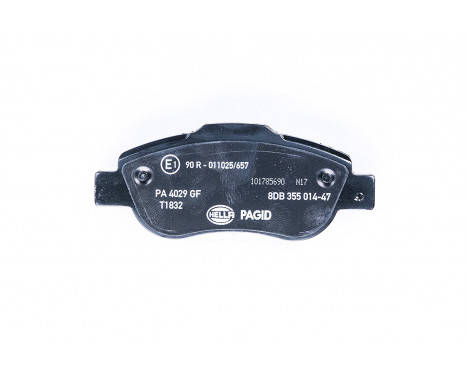 Brake Pad Set, disc brake 8DB 355 014-471 Hella, Image 3