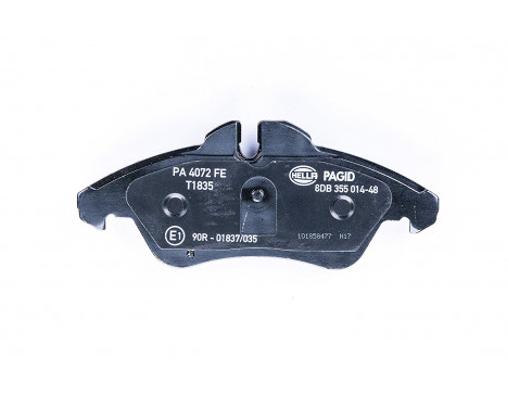 Brake Pad Set, disc brake 8DB 355 014-481 Hella, Image 2