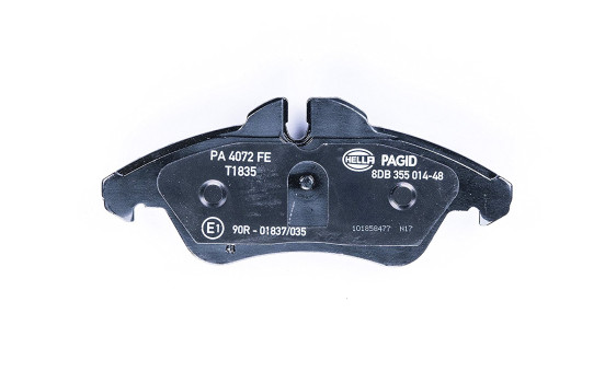 Brake Pad Set, disc brake 8DB 355 014-481 Hella, Image 2