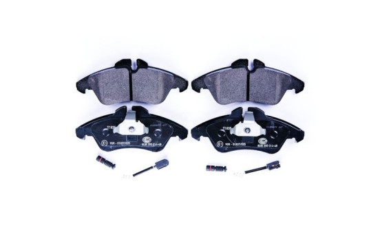 Brake Pad Set, disc brake 8DB 355 014-481 Hella, Image 4