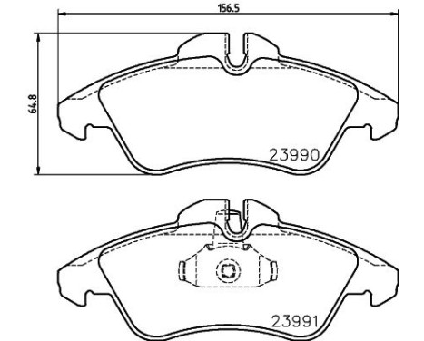 Brake Pad Set, disc brake 8DB 355 014-481 Hella, Image 7