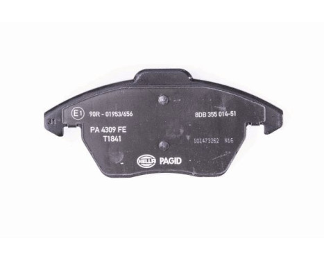 Brake Pad Set, disc brake 8DB 355 014-511 Hella Pagid GmbH, Image 3