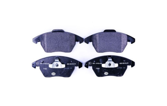 Brake Pad Set, disc brake 8DB 355 014-511 Hella