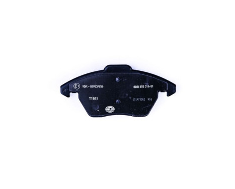 Brake Pad Set, disc brake 8DB 355 014-511 Hella, Image 2