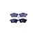 Brake Pad Set, disc brake 8DB 355 014-531 Hella