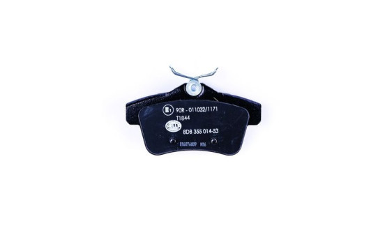 Brake Pad Set, disc brake 8DB 355 014-531 Hella, Image 2