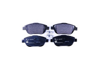 Brake Pad Set, disc brake 8DB 355 014-551 Hella