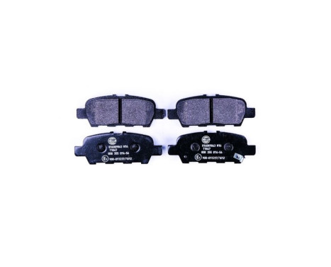 Brake Pad Set, disc brake 8DB 355 014-561 Hella