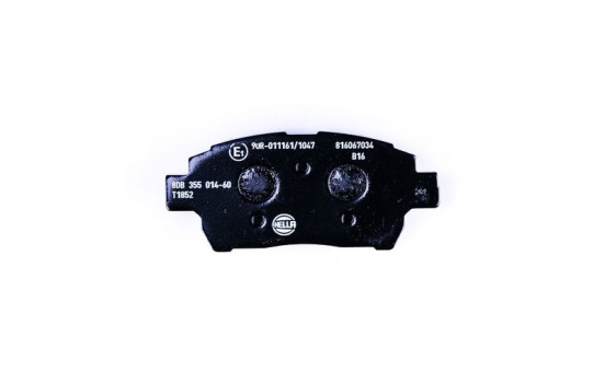 Brake Pad Set, disc brake 8DB 355 014-601 Hella, Image 2