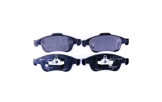 Brake Pad Set, disc brake 8DB 355 014-791 Hella