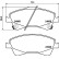 Brake Pad Set, disc brake 8DB 355 014-881 Hella, Thumbnail 4