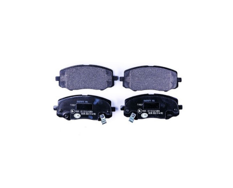 Brake Pad Set, disc brake 8DB 355 014-901 Hella