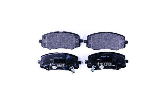 Brake Pad Set, disc brake 8DB 355 014-901 Hella