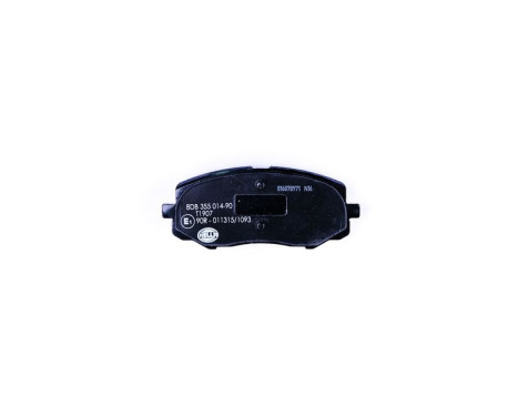 Brake Pad Set, disc brake 8DB 355 014-901 Hella, Image 2