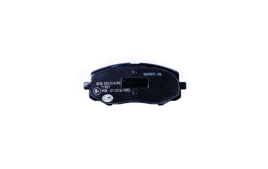 Brake Pad Set, disc brake 8DB 355 014-901 Hella, Image 2