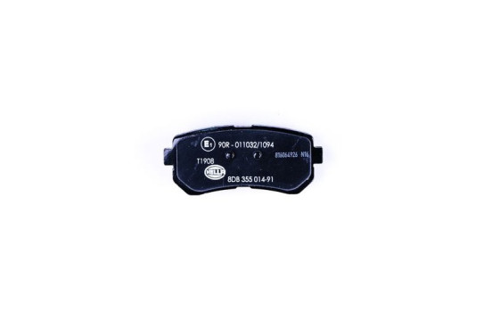 Brake Pad Set, disc brake 8DB 355 014-911 Hella, Image 2
