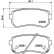 Brake Pad Set, disc brake 8DB 355 014-911 Hella, Thumbnail 4